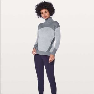 Lululemon warm and restore turtleneck sweater